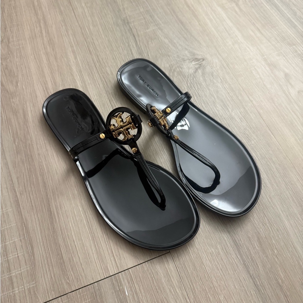 Tory Burch Black Mini Miller Sandal